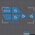 Tay Nắm Cửa Tủ Sovol SV08 Zin Có Logo - Thumbnail 8