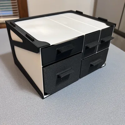 Bộ Sắp Xếp Kệ Có Thể Chồng - Hệ Thống Ngăn Kéo