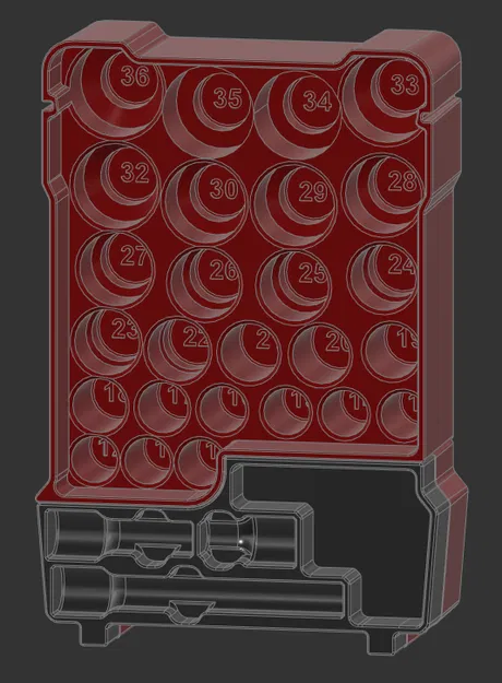 Hộp Đựng Đồ Gọn Nhẹ Milwaukee Packout (48228435) Cho Bộ Tuýp Sâu TTI 27 Chi Tiết - Image 1