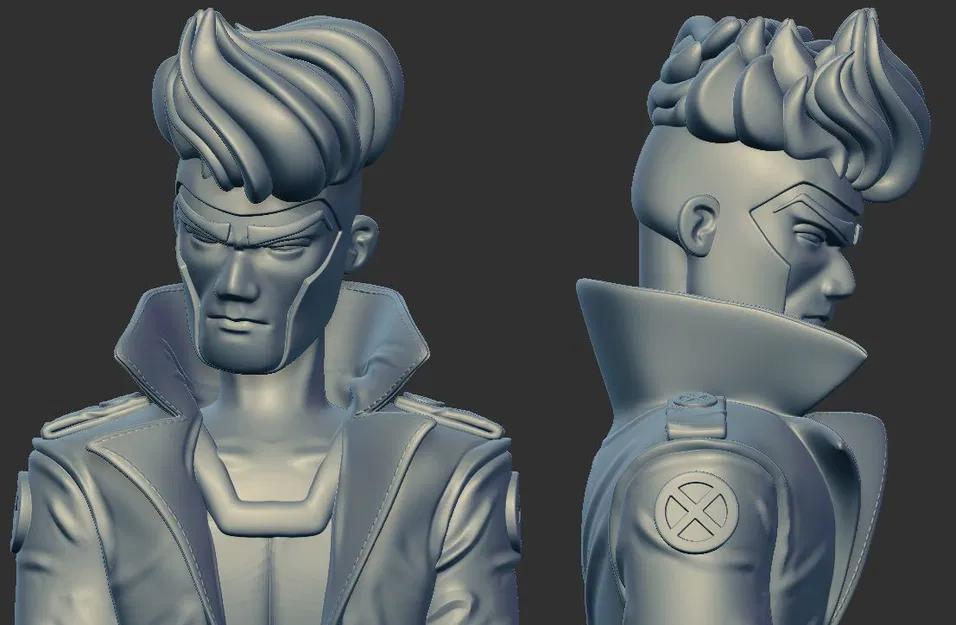 Tượng Đầu Gambit X-Men - Image 3