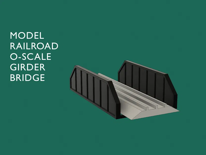 Mô hình Cầu Dầm Tàu Hỏa/Đường Sắt Tỷ Lệ O - Image 1