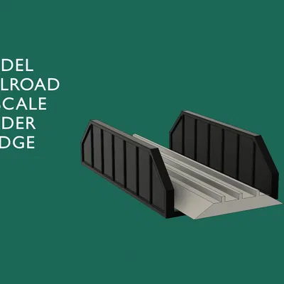 Mô hình Cầu Dầm Tàu Hỏa/Đường Sắt Tỷ Lệ O