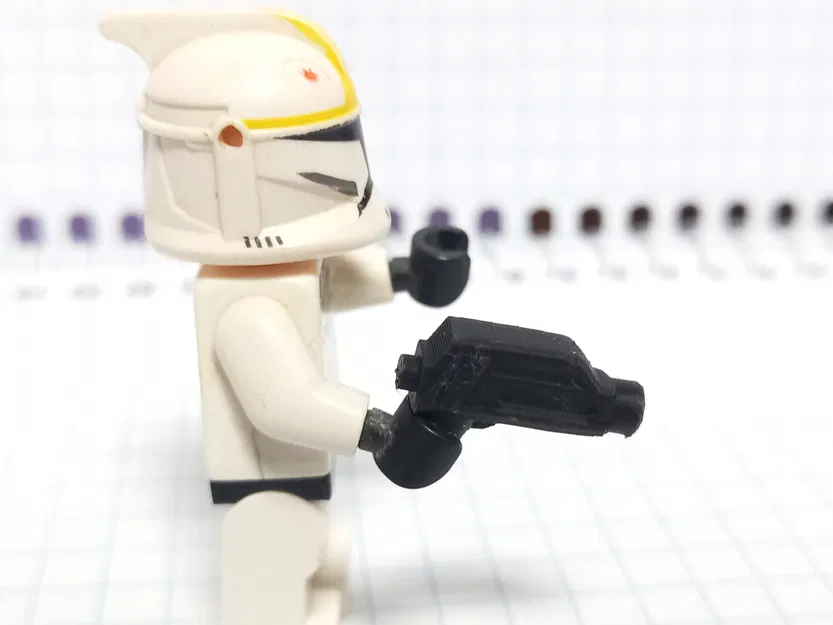 Súng lục DC-17 Tỉ lệ Minifigure LEGO StarWars - Image 2