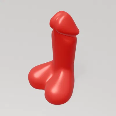 Mô Hình Mini Trái Tim Dương Vật