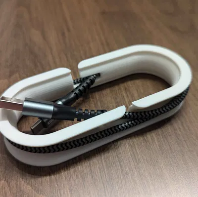 Kẹp Dây Cáp USB Tối Giản - Có Thể Tùy Chỉnh