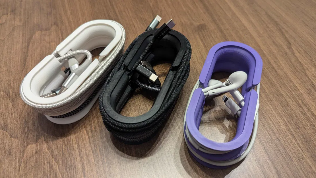 Kẹp Dây Cáp USB Tối Giản - Có Thể Tùy Chỉnh - Image 2