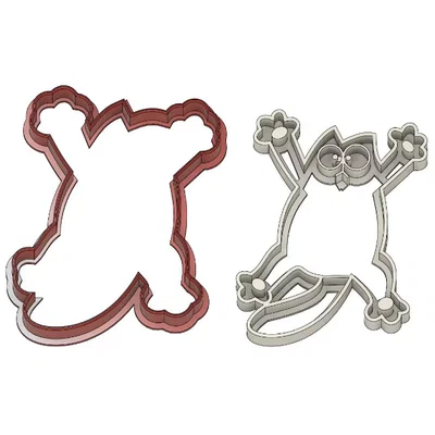 Khuôn Cắt Bánh Hình Mèo Hài Hước