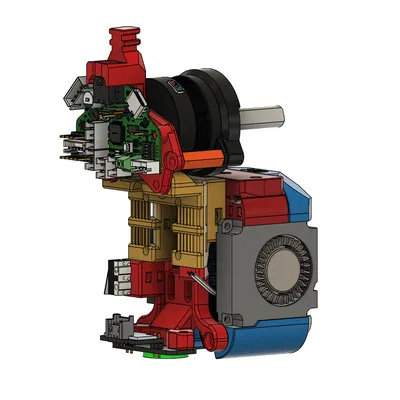 Dragonburner có cartograph và G2SA (Voron 2.4)