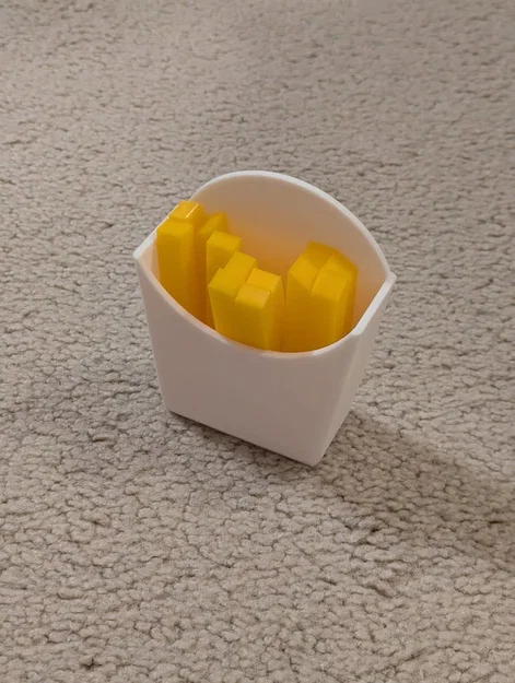 Mô hình Hộp Khoai Tây Chiên - Image 1