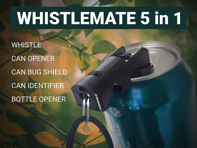 WhistleMate 5-in-1: Còi, Mở bia, Mở lon, và hơn thế nữa... - Image 1