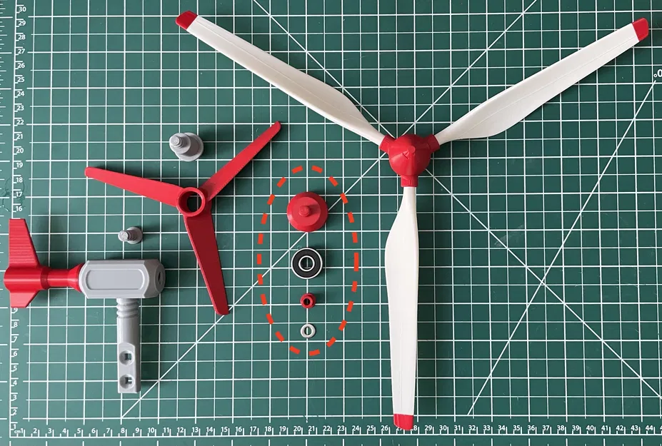 Cối Xay Gió Tuabin Gió - In 100% Được - Image 4