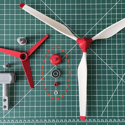 Cối Xay Gió Tuabin Gió - In 100% Được