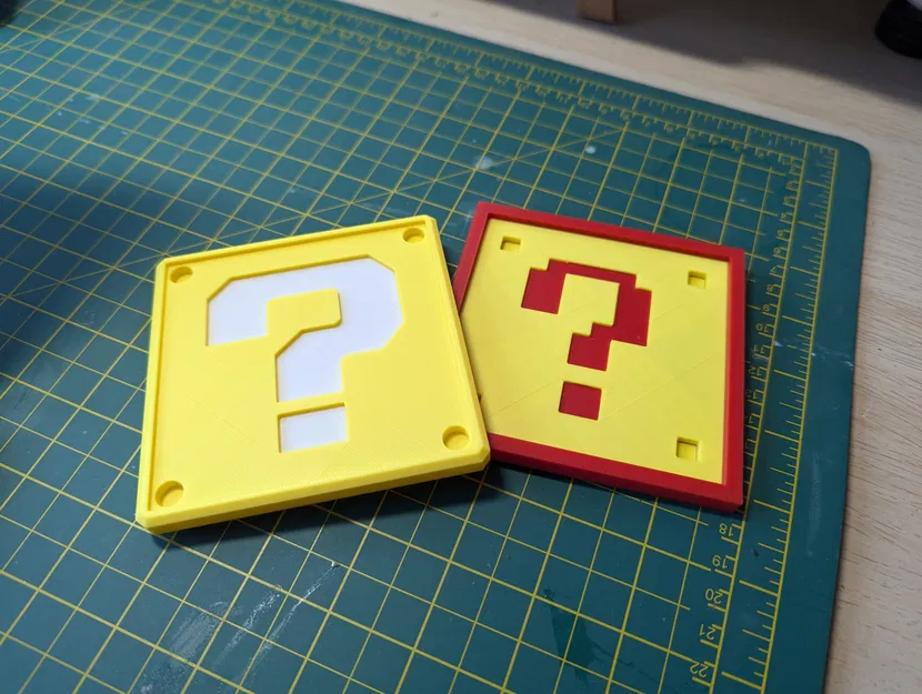 Đế Lót Ly Hộp Bí Ẩn Mario + Thiết Kế Cổ Điển! - Image 1