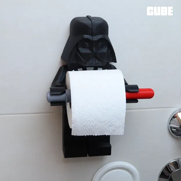 Kệ Giấy Vệ Sinh Lego Darth Vader - Image 5