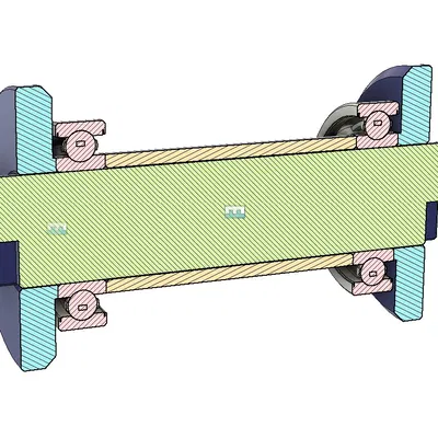 Trục Trục Bi Cho PolyDryer