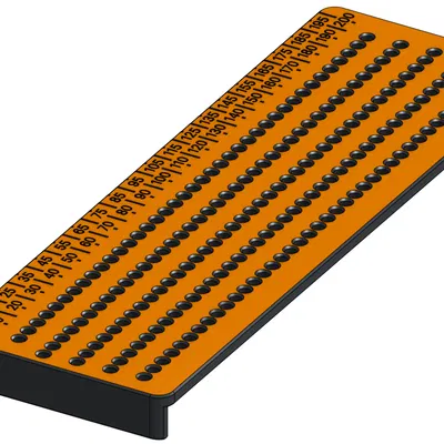 Thước Đo Dấu Tăng Dần