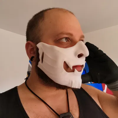 Mặt Nạ Quỷ Sói - Oni-Wolf-Maske