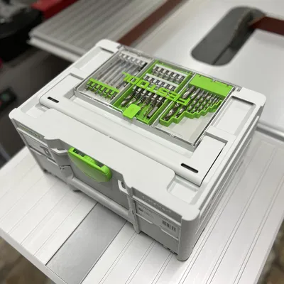 Phụ kiện và Bộ Chèn Hộc Đựng Đồ Trên Nắp Festool