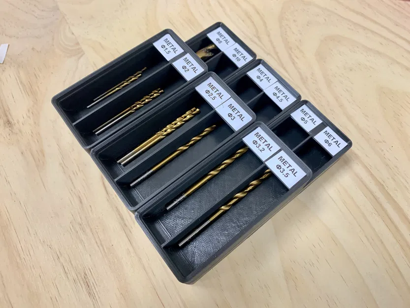 Hộp Đựng Mũi Khoan Chuẩn Gridfinity - Image 1