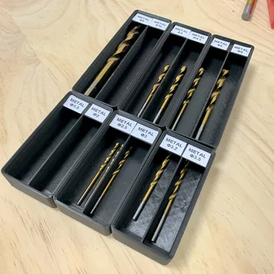 Hộp Đựng Mũi Khoan Chuẩn Gridfinity