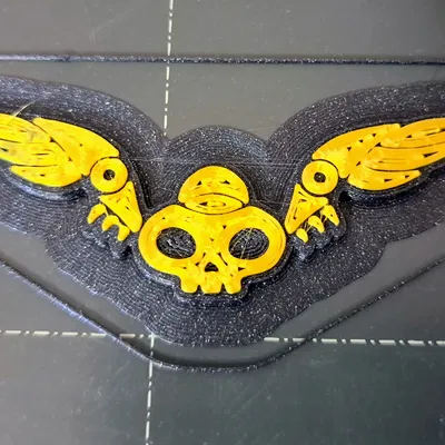 Mô hình Huy hiệu đội mũ Model N - Murder Drones