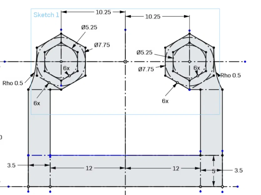 Giá đỡ ăng-ten Volador VD5 ELRS RP3 - Image 4