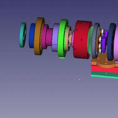 HrEM - Giá đỡ Harmonic EQ với bộ điều khiển OnStep