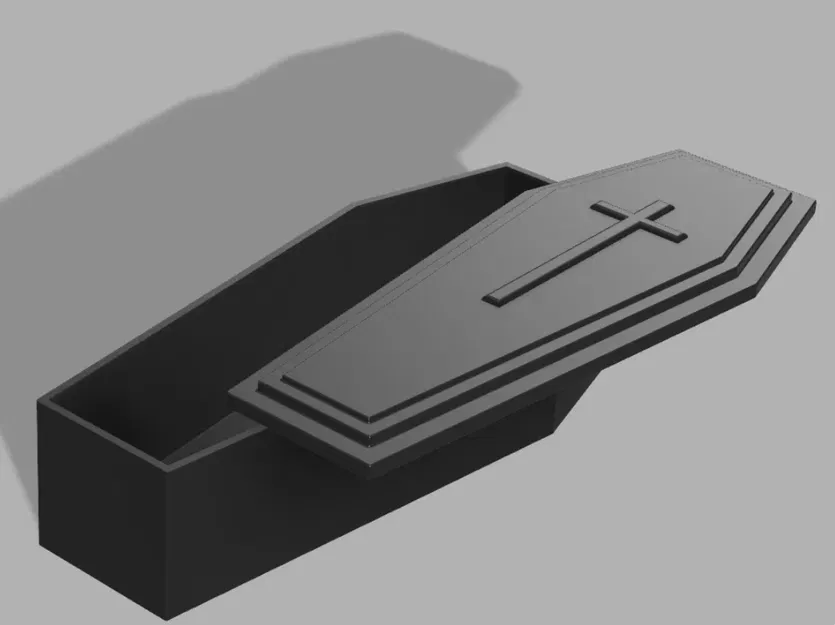 Hộp Halloween Hình Hòm Đựng Bánh Quy - Image 1