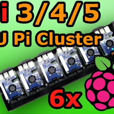 Khung Gắn Cluster Pi