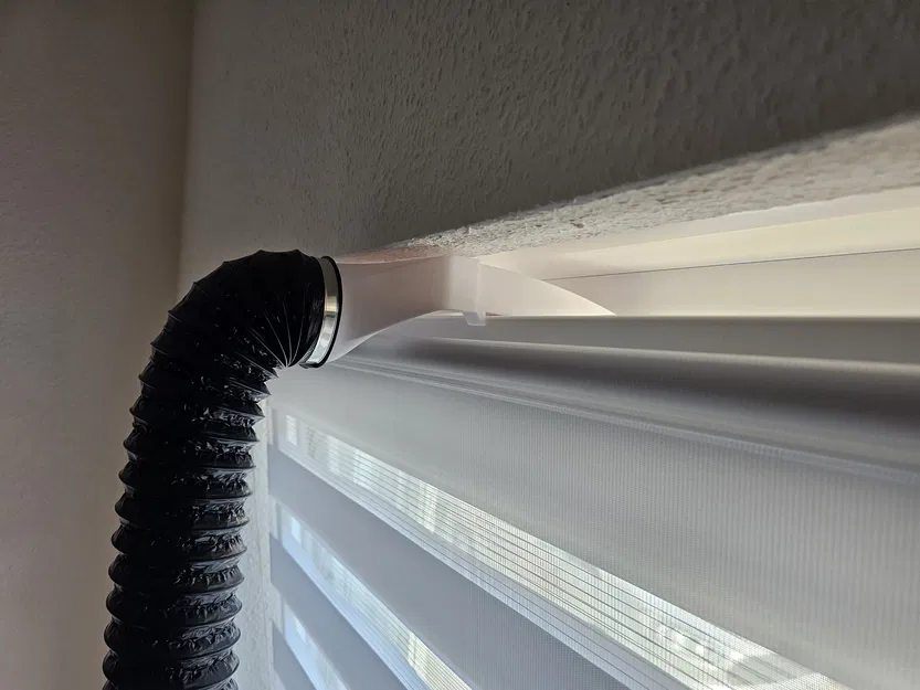 Ống thoát khí cửa sổ xTool (hoặc ứng dụng cho ống 3 inch khác) - Image 1