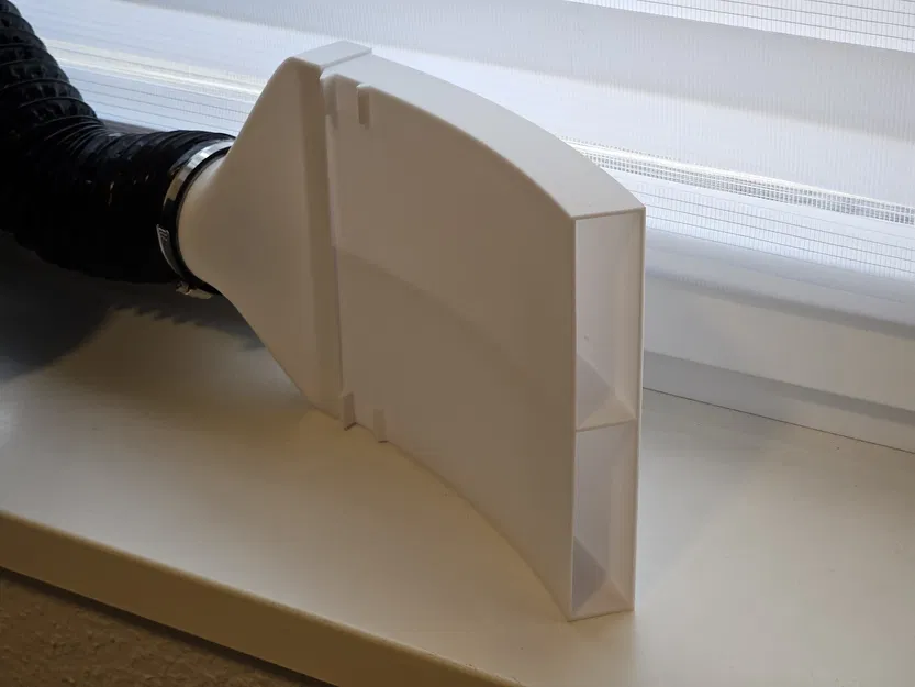 Ống thoát khí cửa sổ xTool (hoặc ứng dụng cho ống 3 inch khác) - Image 3