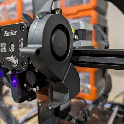 Ống Quạt Phải Ender 3 V3 SE 5015