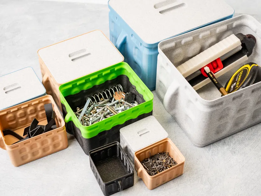 Hệ thống hộp đựng có thể xếp chồng + Vasemode! - Image 2