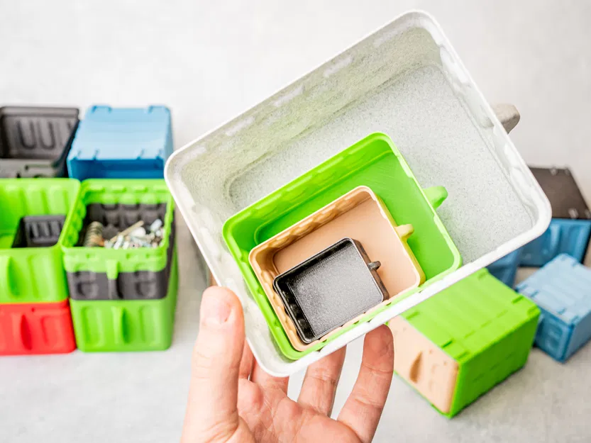 Hệ thống hộp đựng có thể xếp chồng + Vasemode! - Image 3