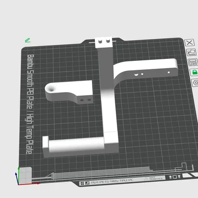 Giá Đỡ Cuộn Sợi Gắn Bên Hông Cho Bambu Lab X1C