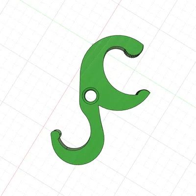 Móc Treo Ba Lô Đa Năng - In Dễ Dàng, Không Cần Hỗ Trợ