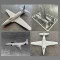Mô hình Lockheed P-80 Shooting Star dạng thẻ - Thumbnail 1