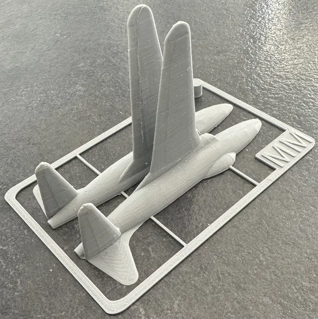 Mô hình Lockheed P-80 Shooting Star dạng thẻ - Image 2