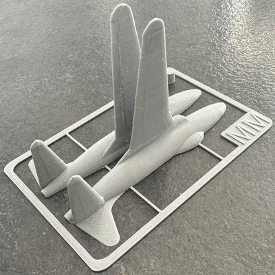 Mô hình Lockheed P-80 Shooting Star dạng thẻ