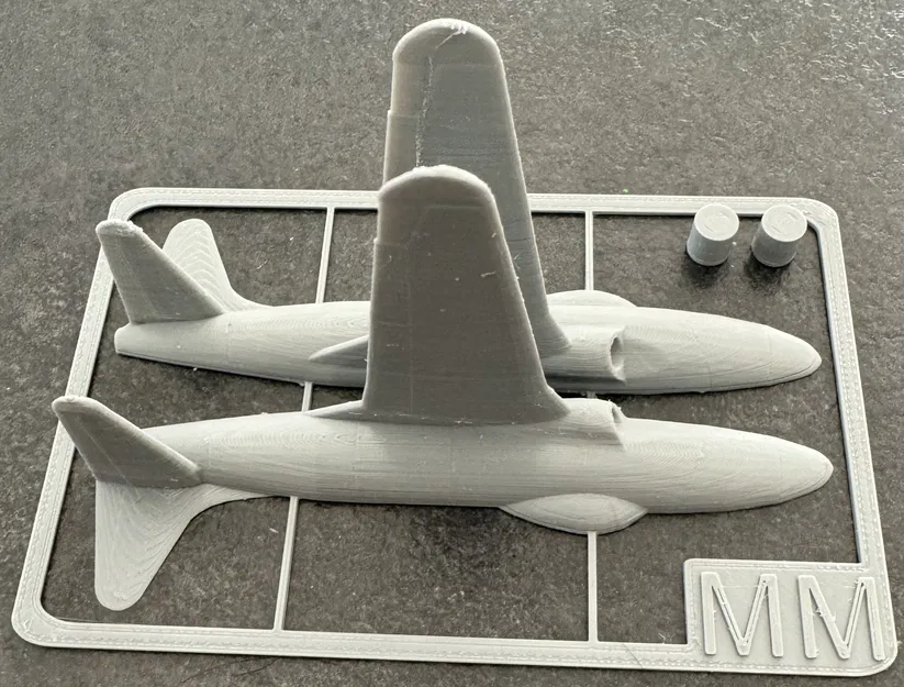 Mô hình Lockheed P-80 Shooting Star dạng thẻ - Image 4