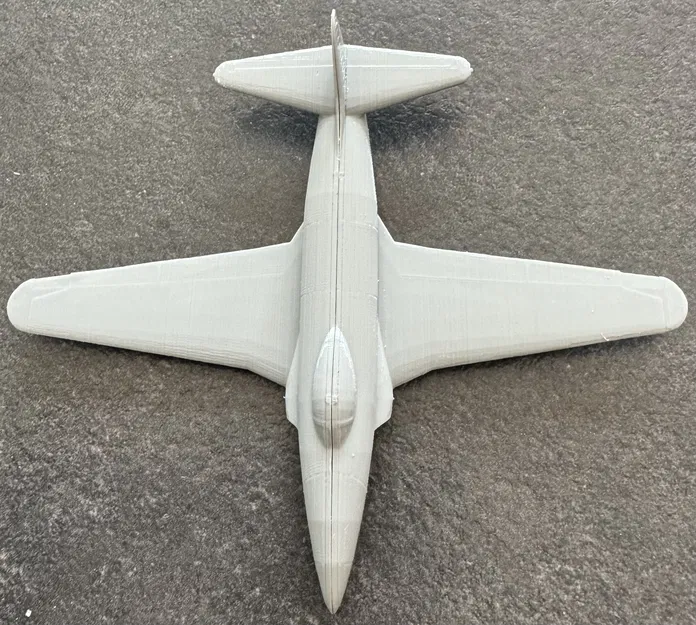 Mô hình Lockheed P-80 Shooting Star dạng thẻ - Image 13