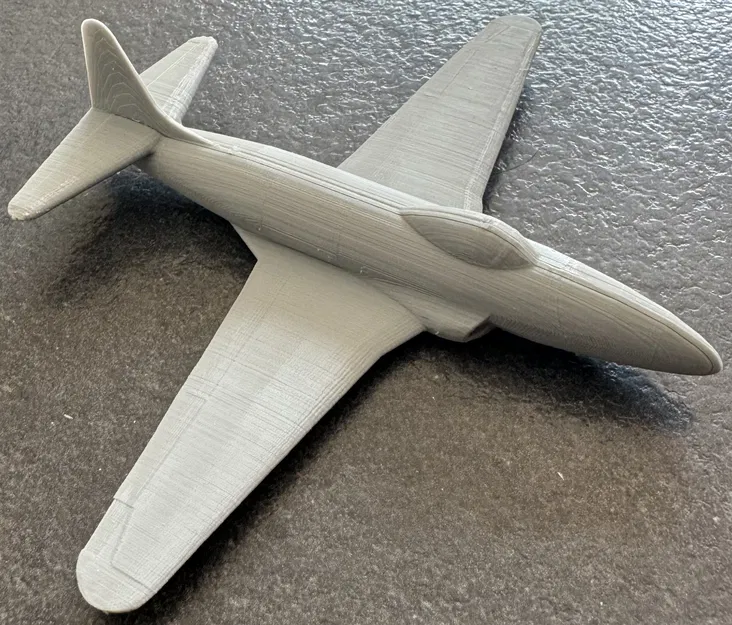 Mô hình Lockheed P-80 Shooting Star dạng thẻ - Image 14