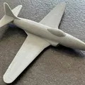 Mô hình Lockheed P-80 Shooting Star dạng thẻ - Thumbnail 14