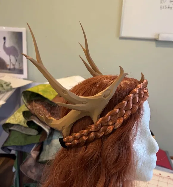 Nón Gạc Hươu Phiên Bản In 3D - Image 1