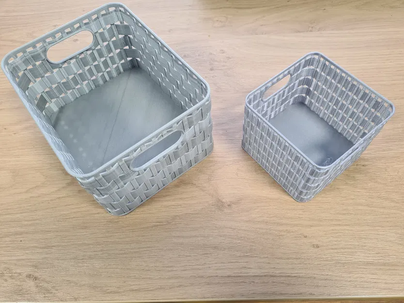 Hộp đựng đồ đan mây - Image 2