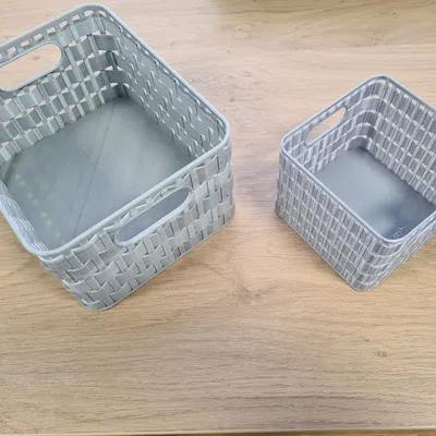 Hộp đựng đồ đan mây