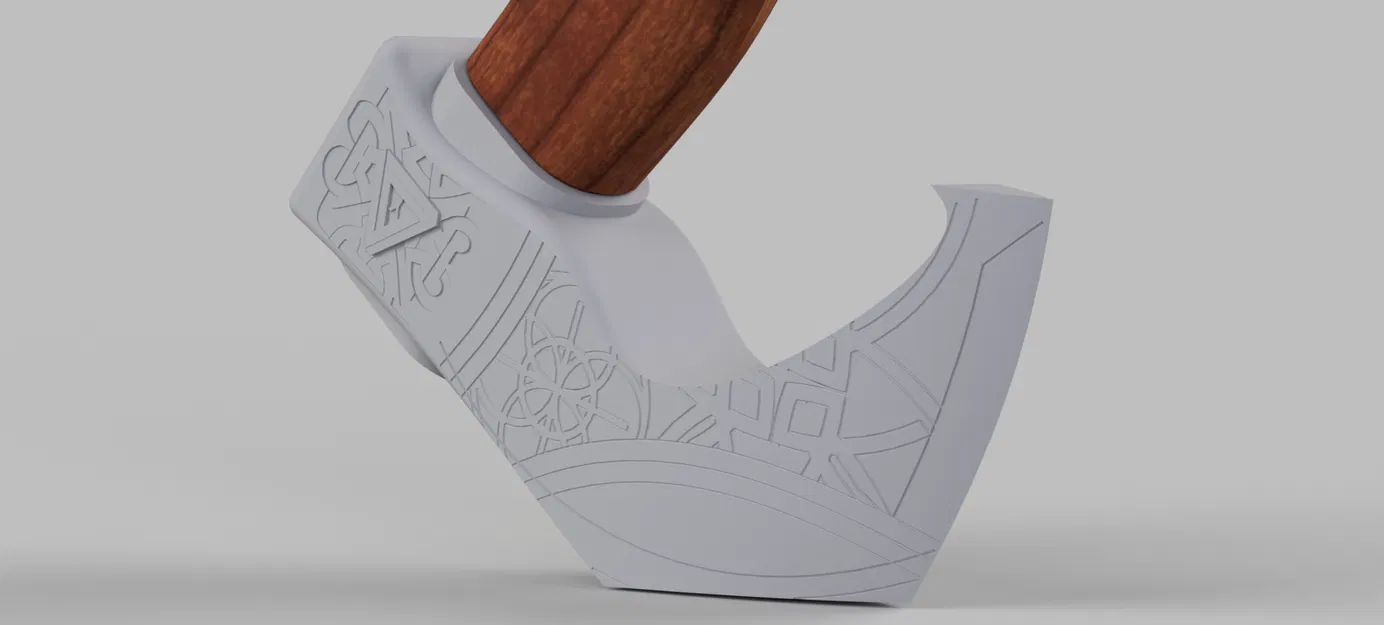 Rìu Viking Nam Châm Độc Đáo - Image 1