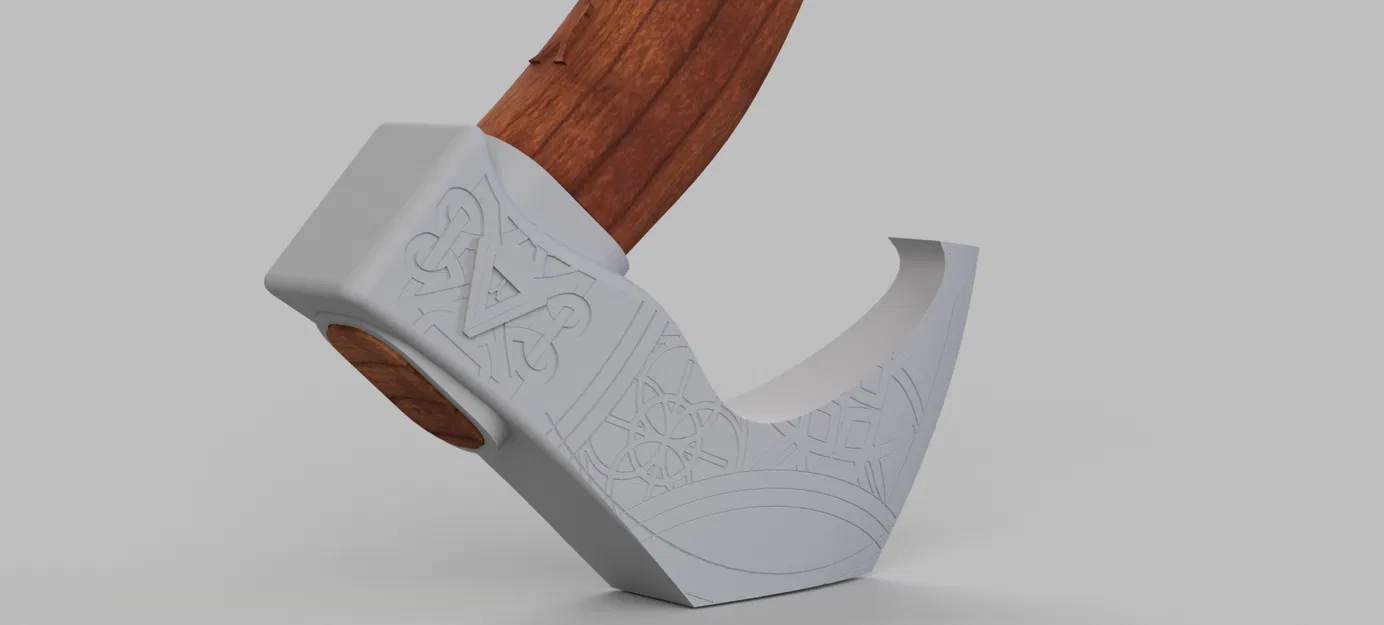 Rìu Viking Nam Châm Độc Đáo - Image 2