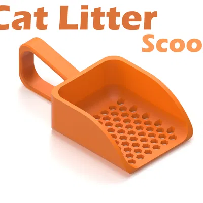 Khuôn Dọn Vệ Sinh Cho Mèo - Dễ In