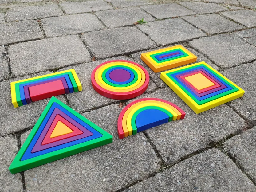 Bộ Xếp Hình Montessori - Image 2